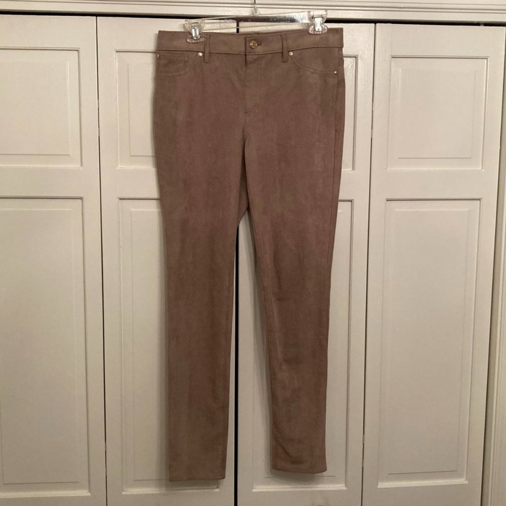 Faux suede Chico's  pant